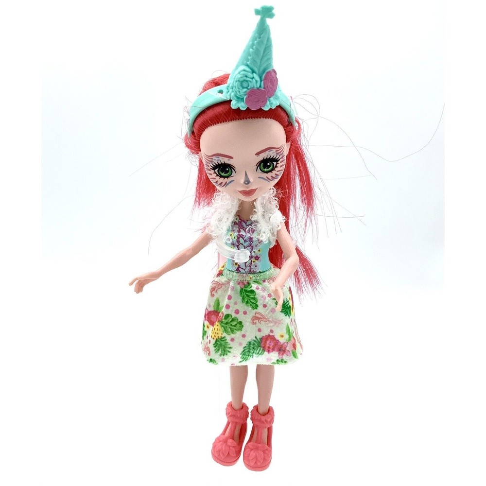 Enchantimals Doll Let's Flamingle Fanci Flamingo Birthday Set Incomplete 2016